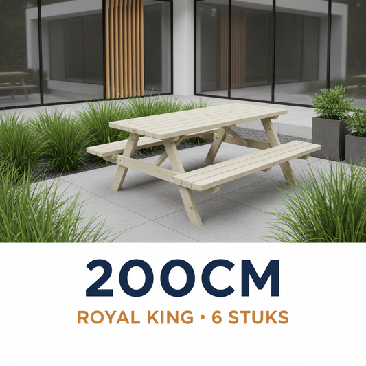 200cm Royal KING 6 stuks