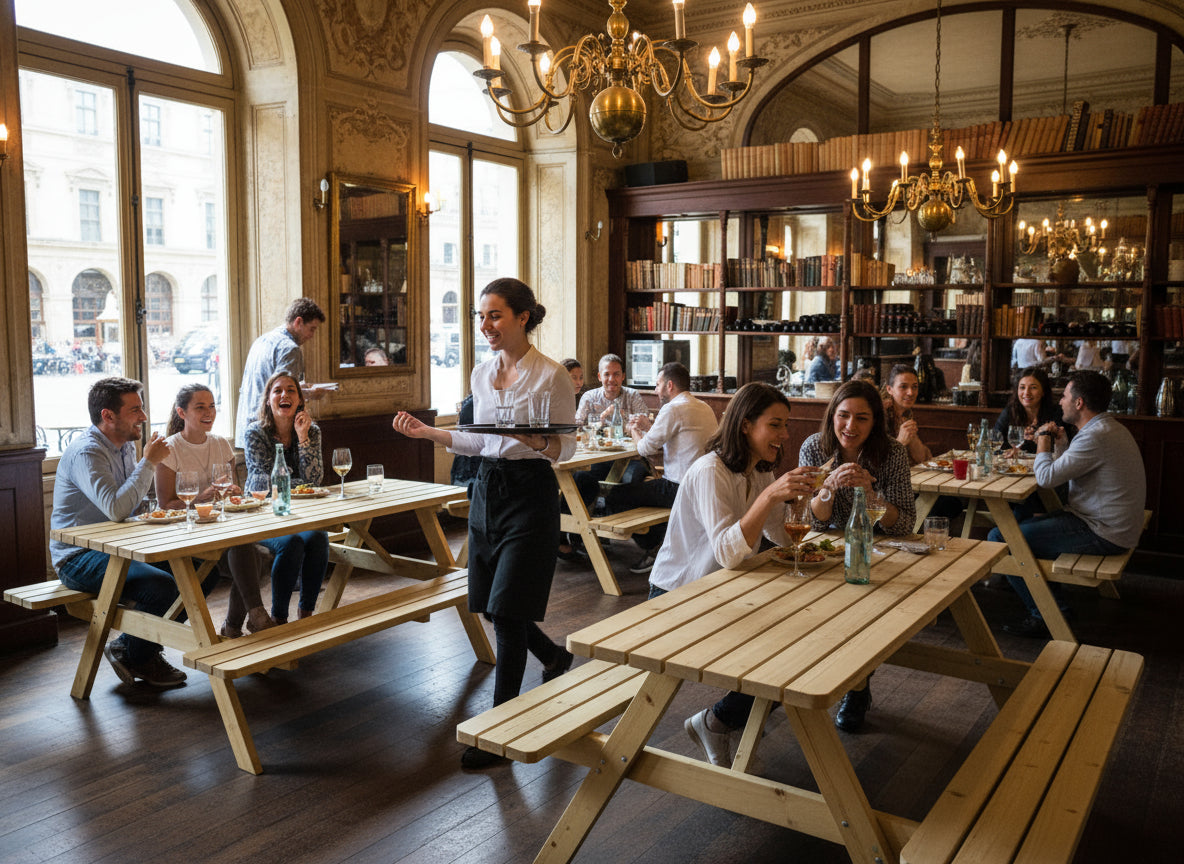 Günstiger Picknicktisch 180 cm KING ®