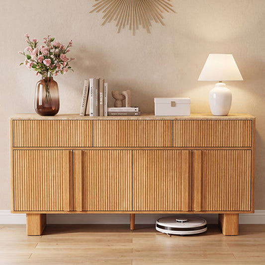 Elora – Luxury Sideboard with 3 Drawers & 4 Doors – 160 cm