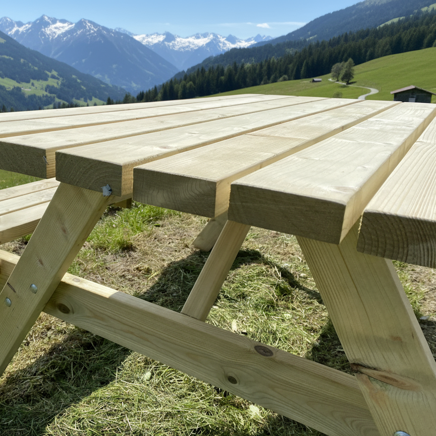 6-PACK SMART picnic table 180 cm KING ®