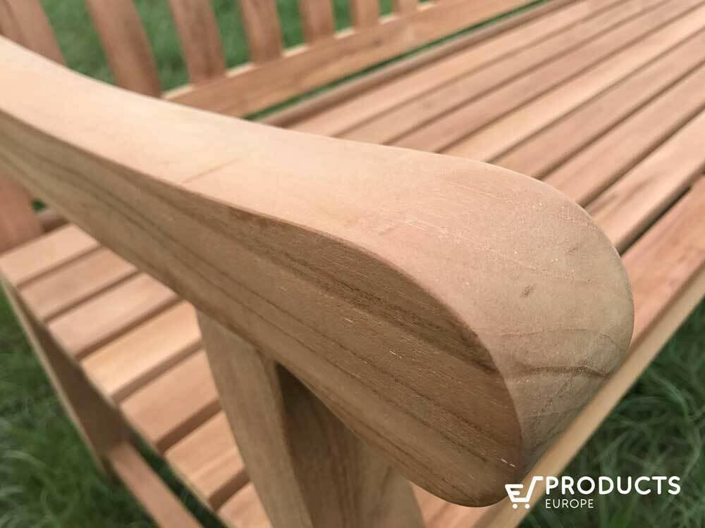 Teak tuinbank 210 cm | Bretagne | 4 cm pootdikte | Tekora