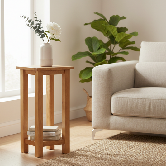 Bijzettafel bij raam