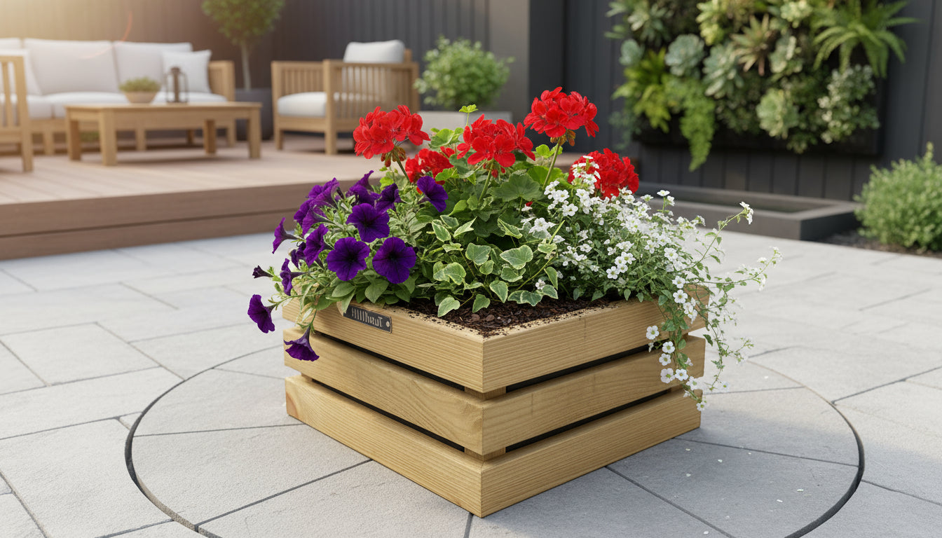 Mini jardinière Elan 30 x 30 cm