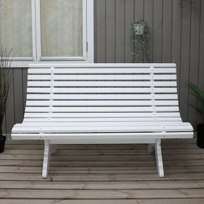 Bompa bank wit 140 cm