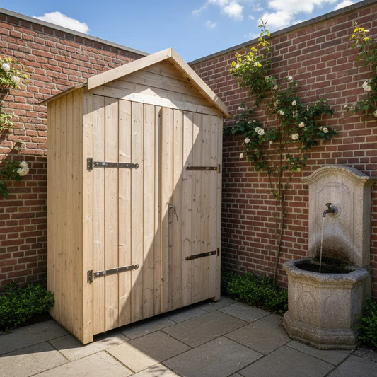 Armoire de jardin chrysanthème (215 x 137 x 70 cm)