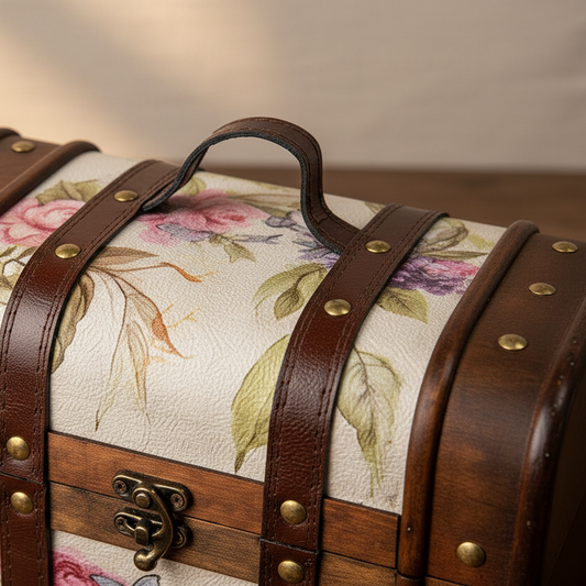 Close-up bloemenmotief