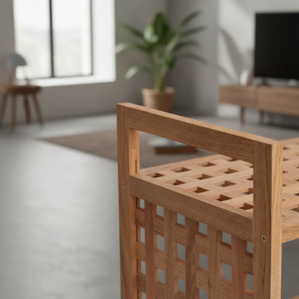 Close-up - hoekverbinding en constructie