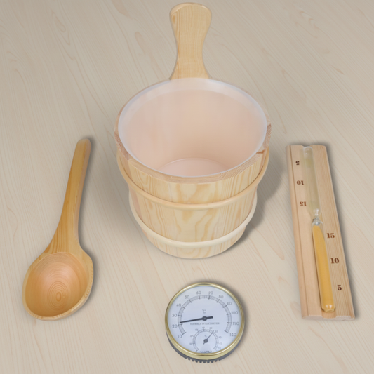Complete sauna set