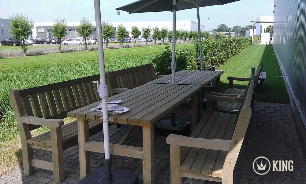 KING ® Charles picknicktafelset 200 cm