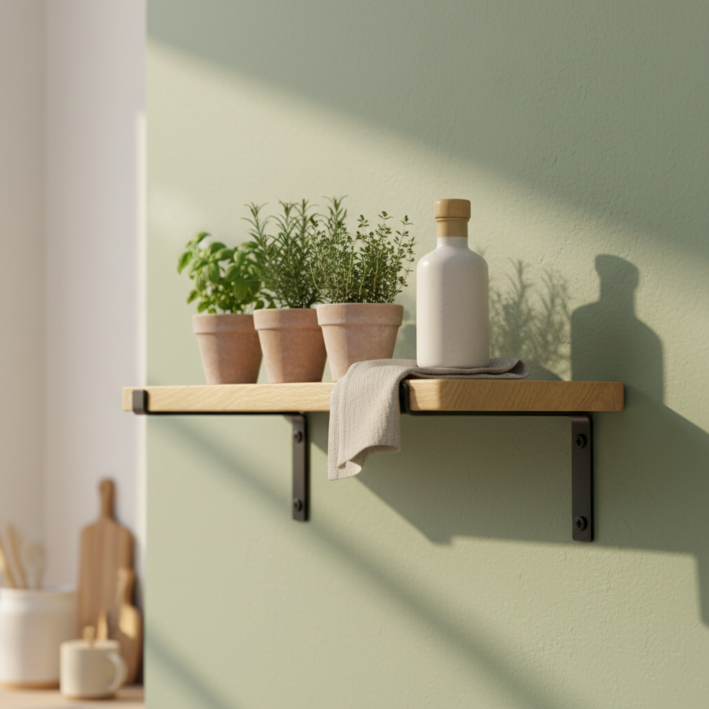Houten plank keuken