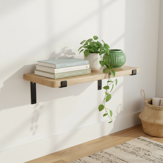 Houten plank woonkamer