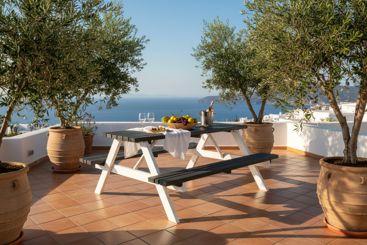 Mediterraan terras