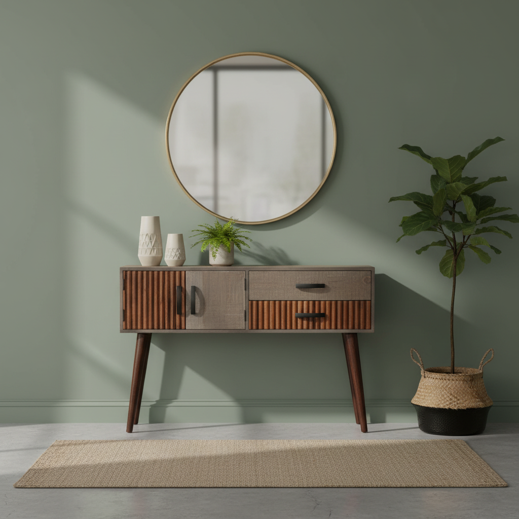 Modern eclectic setting