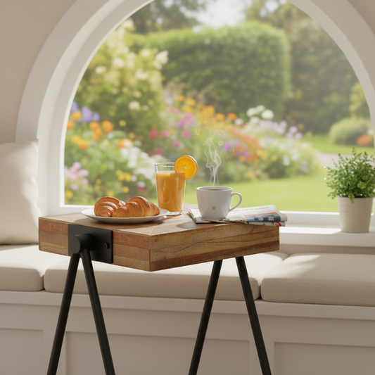 Morning breakfast scene