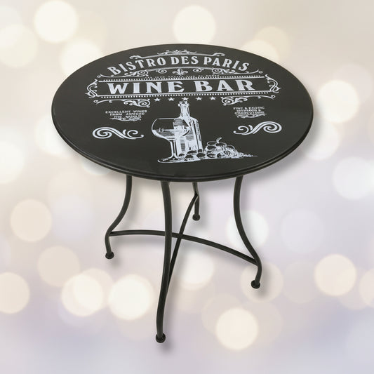 Bistro de Paris zwarte tafel