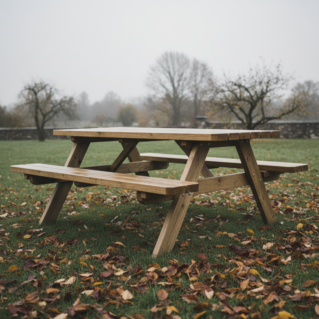 Picknicktafel Sam - Bewolkte herfst