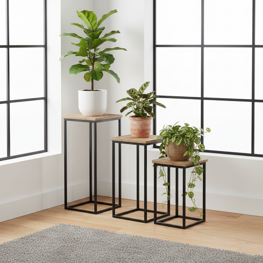 Plantentafels in interieur