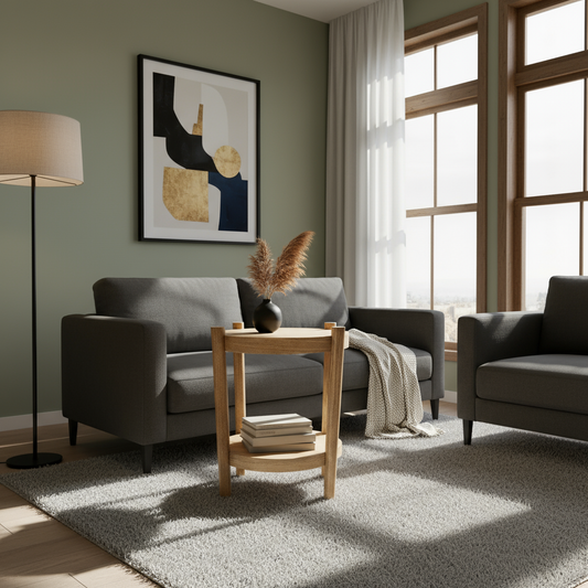 Bijzettafel LISTERBY - 50 cm