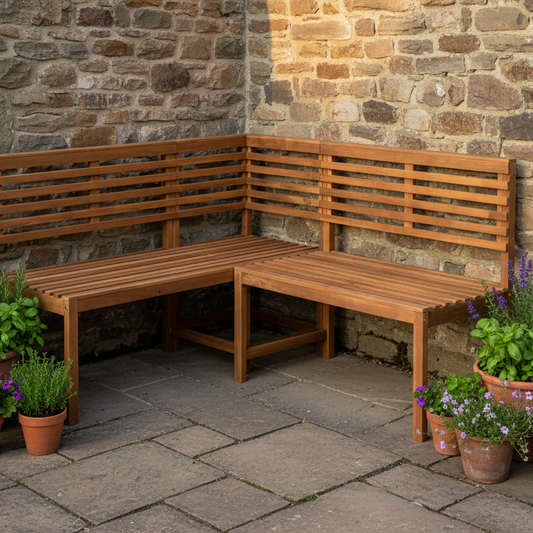 Stone cottage corner