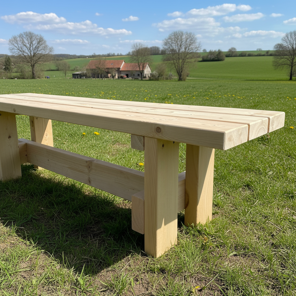 Toddler bench 150 cm ZETA - KING