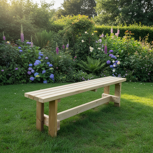 Tuinbank lifestyle foto