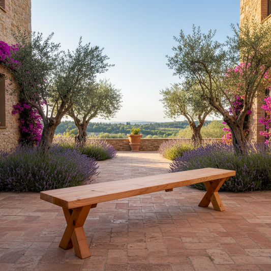 Tuinbank Xavi Toscane Italië