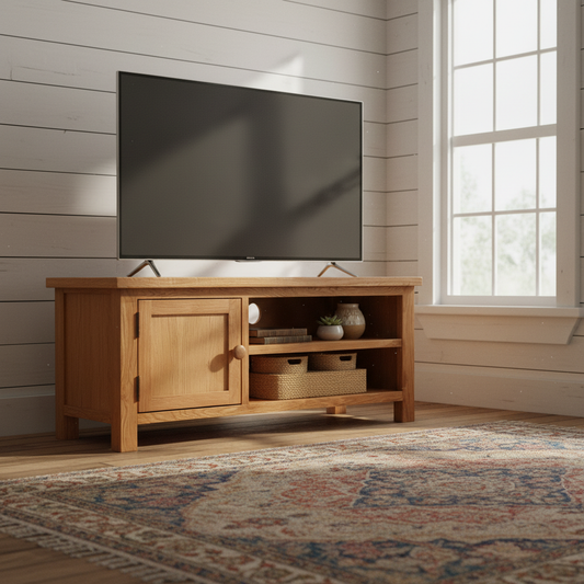 TV-meubel in rustieke farmhouse