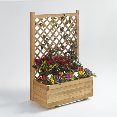 Bloembakken met Trellis