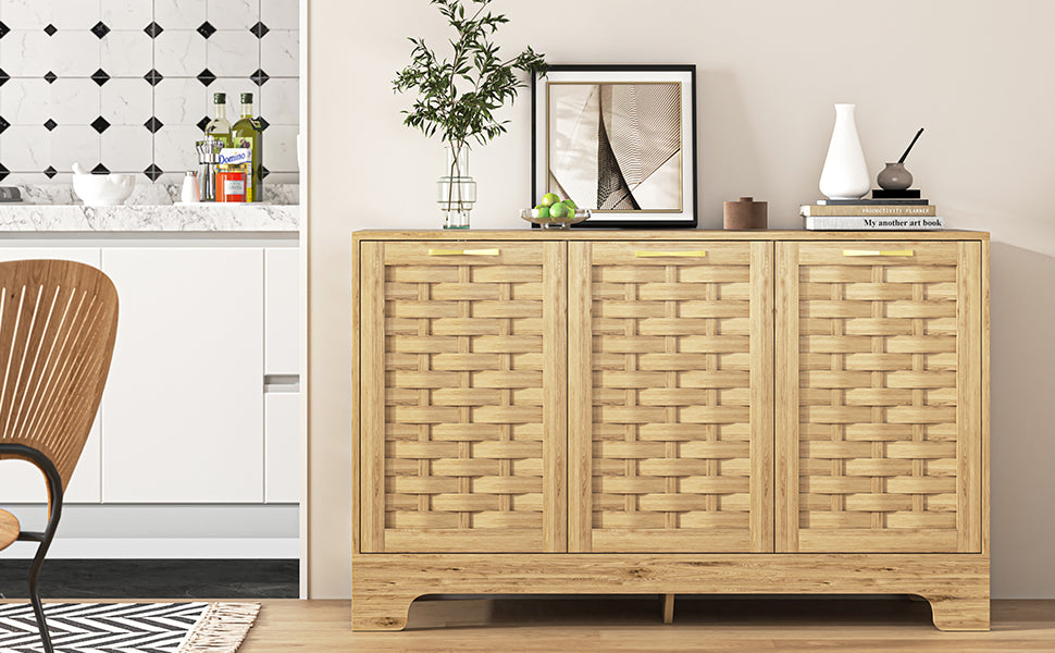 Feline – Landhausstil Sideboard mit 3 Türen