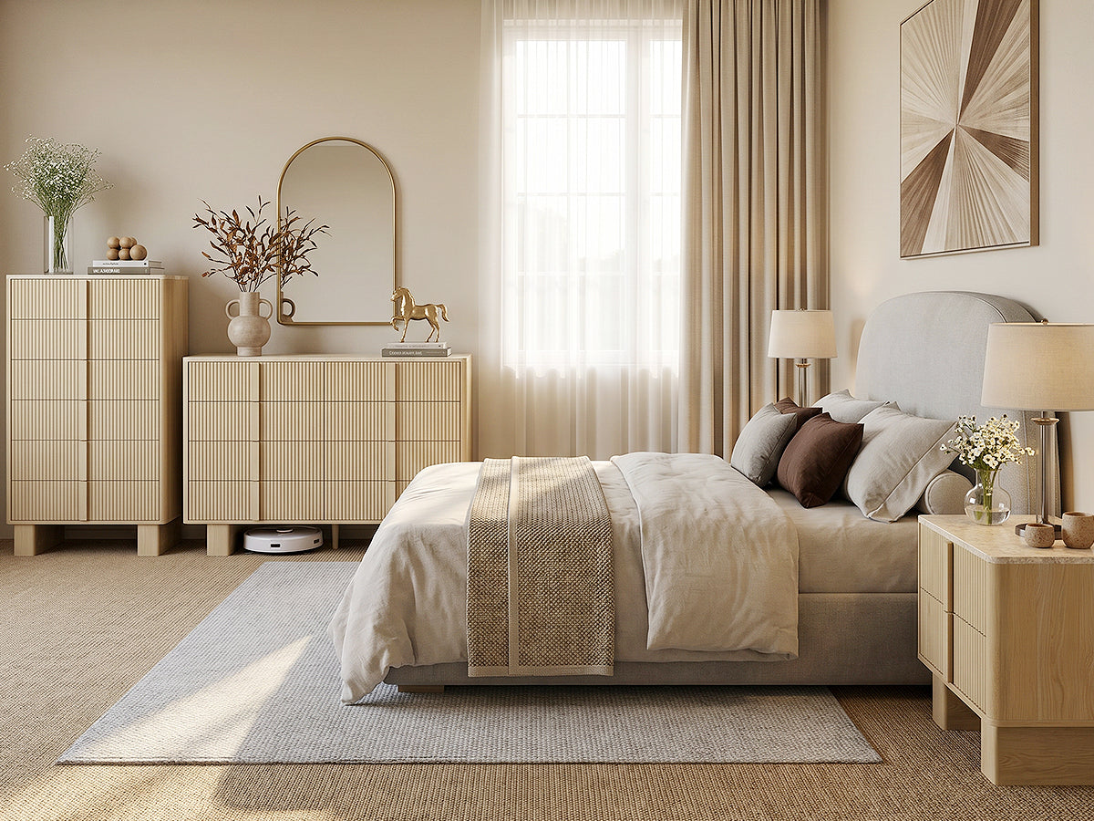 CURVE XL 8-Drawer Dresser – 120 cm Wide