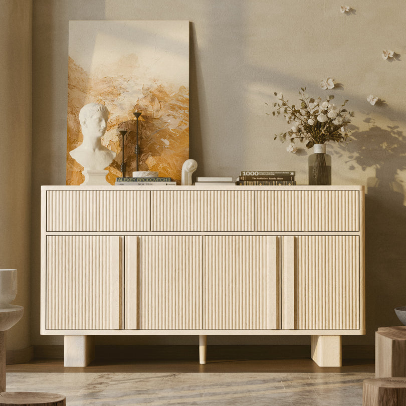 Elora – Luxe Sideboard mit 3 Schubladen & 4 Türen – 160 cm