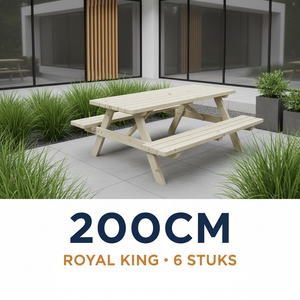 200cm Royal KING 6 stuks