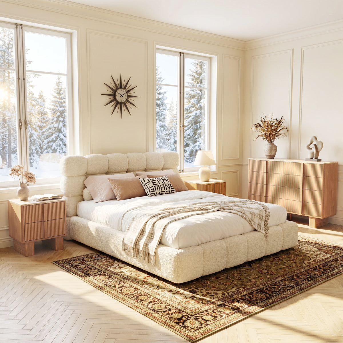 CURVE XL 8-Drawer Dresser – 120 cm Wide