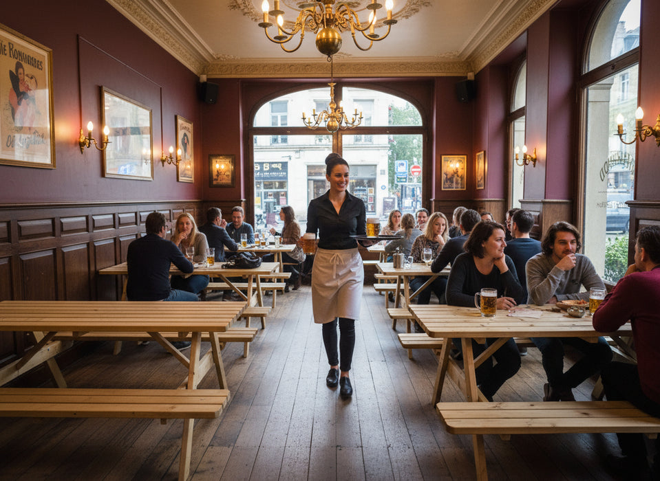 SMART picknicktafel 180 cm KING ® (35 mm. plankdikte)