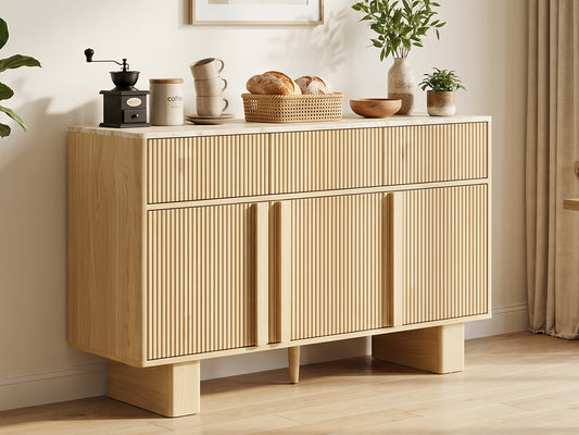 Moderne Dressoirkast met 3 Laden en 3 Deuren