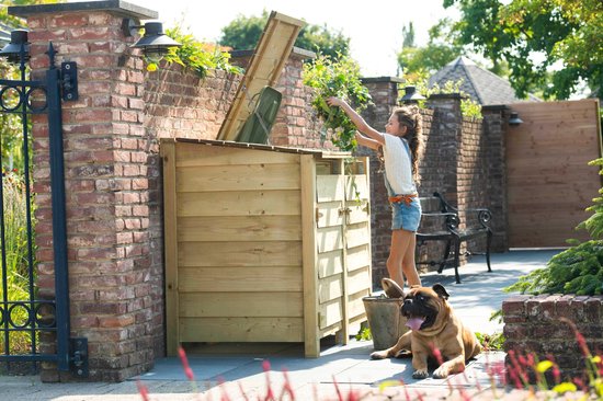 Stockage en conteneur individuel - bois de pin - traité