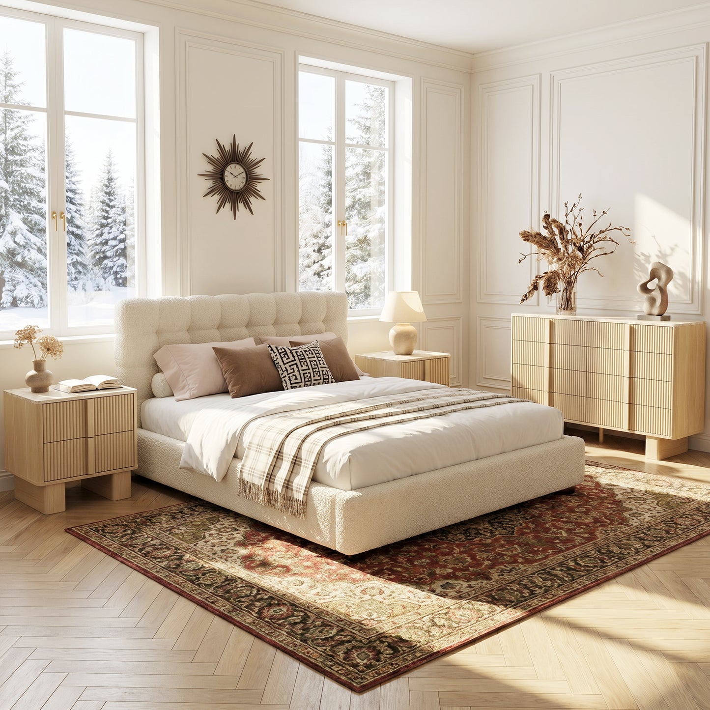 CURVE XL 8-Drawer Dresser – 120 cm Wide