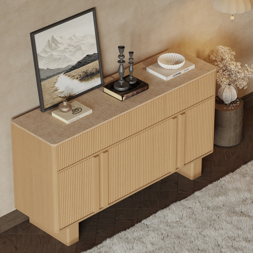 Modernes Sideboard Dena mit Stauraum – 140 cm breit