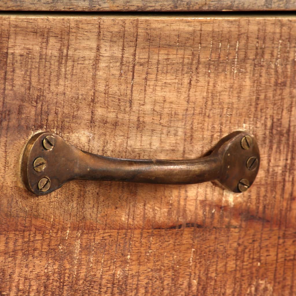 Tv-Meubel Vintage 118X30X40 Cm Massief Hout