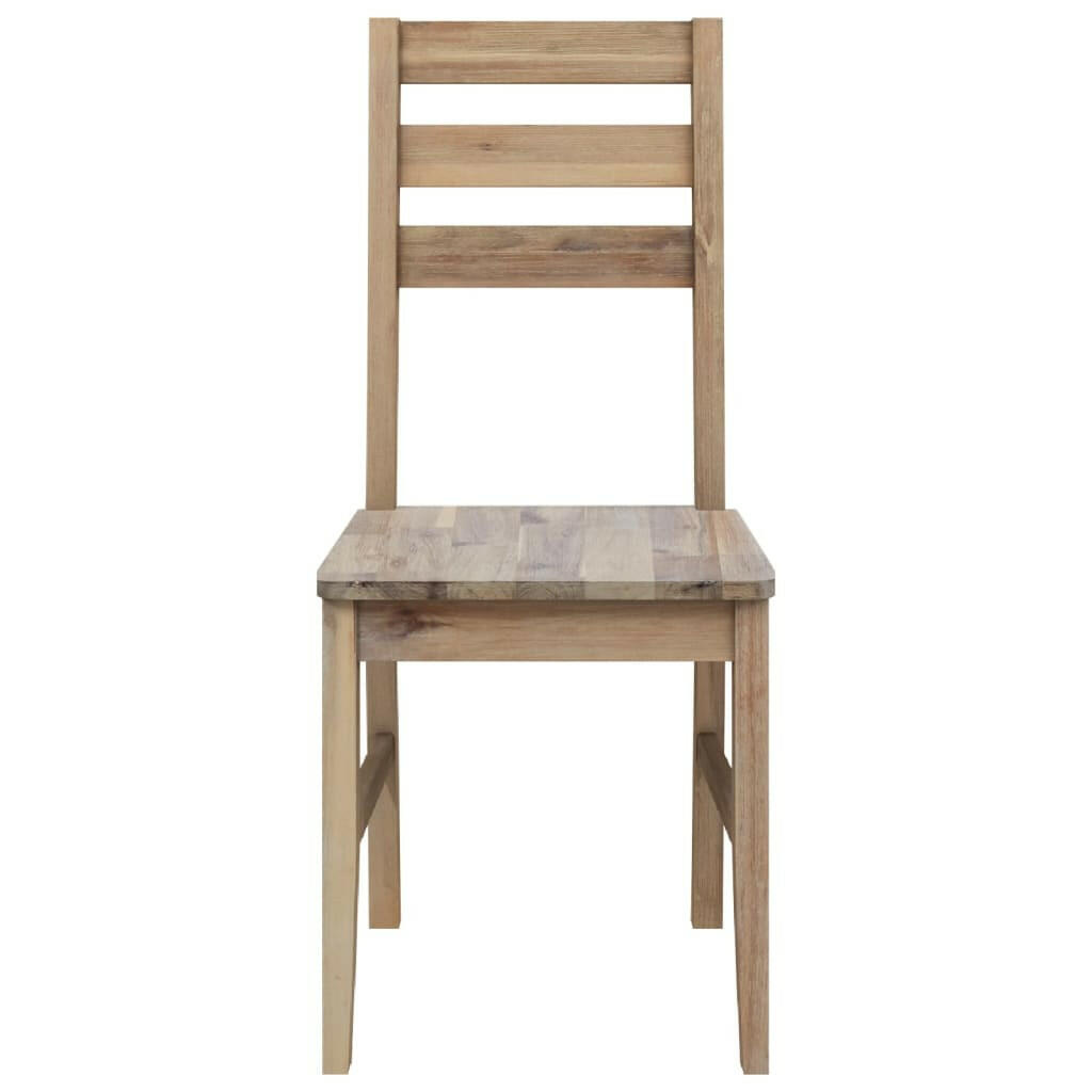 Eetkamerstoelen 2 St Massief Acaciahout