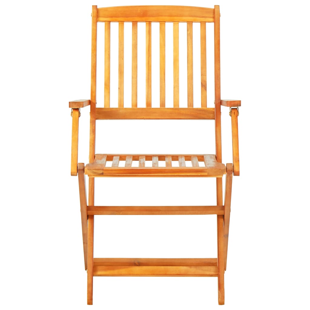 5-Delige Tuinset Inklapbaar Massief Acaciahout