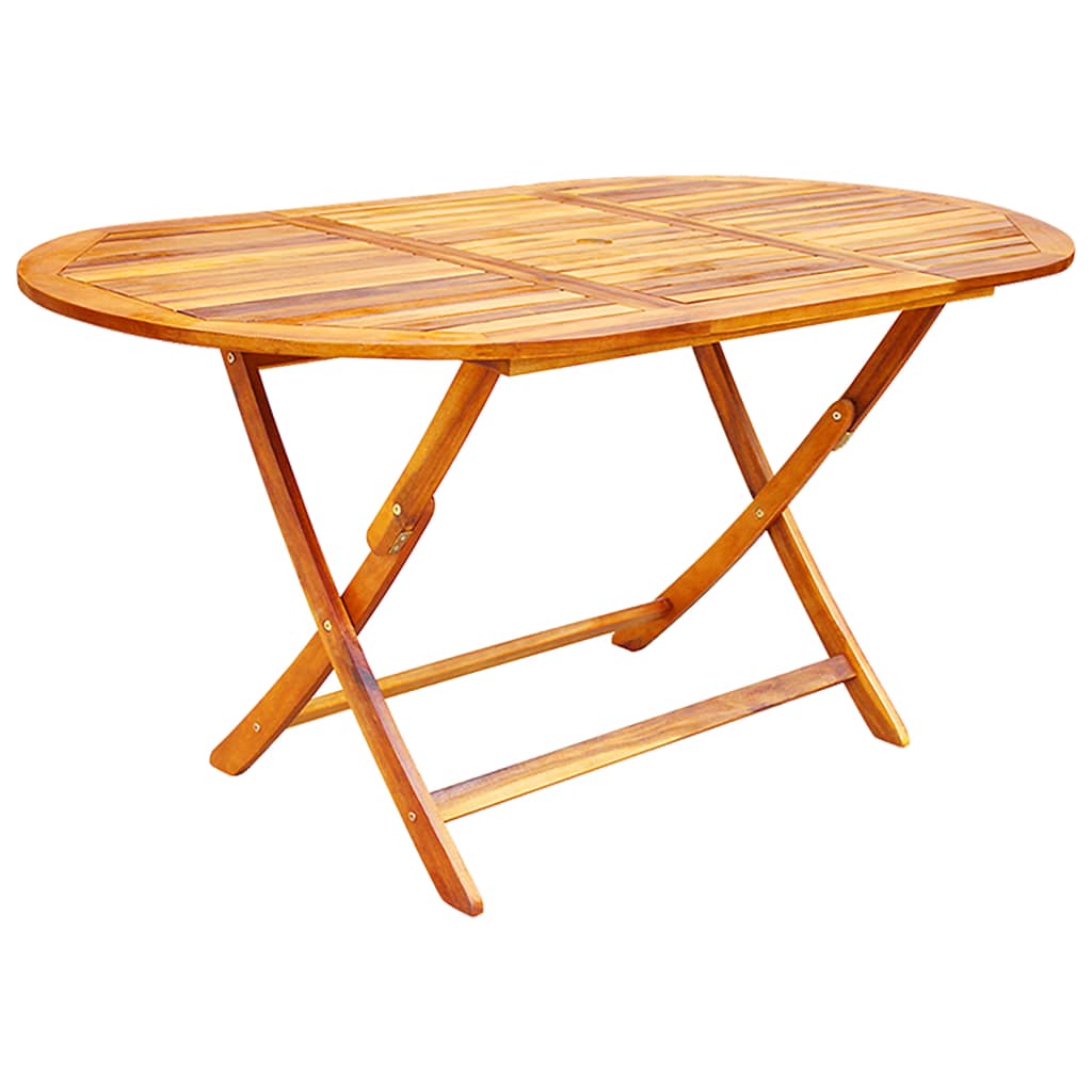 7-Delige Tuinset Inklapbaar Massief Acaciahout