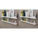Wandplanken Mdf Zwevend Voor Boeken/Dvd 2 St