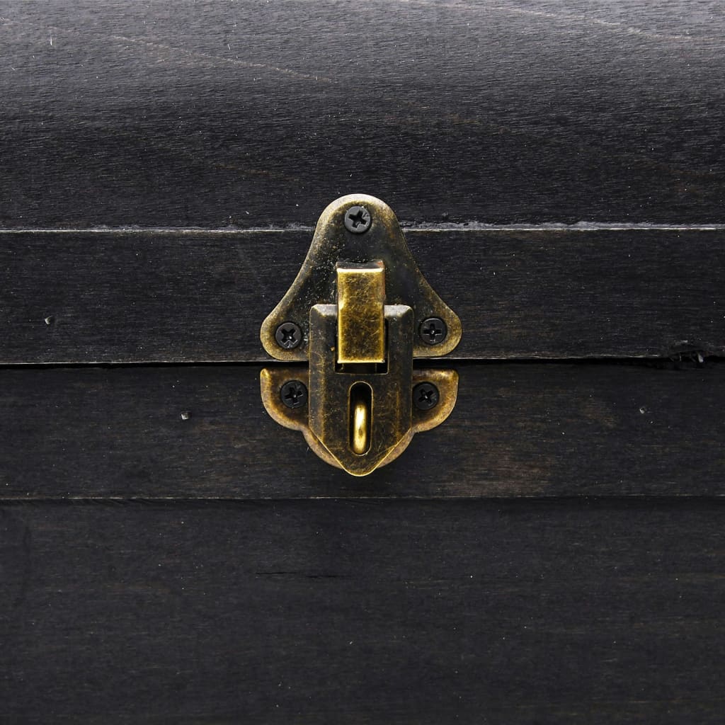 Dekenkist Groot Hout Zwart