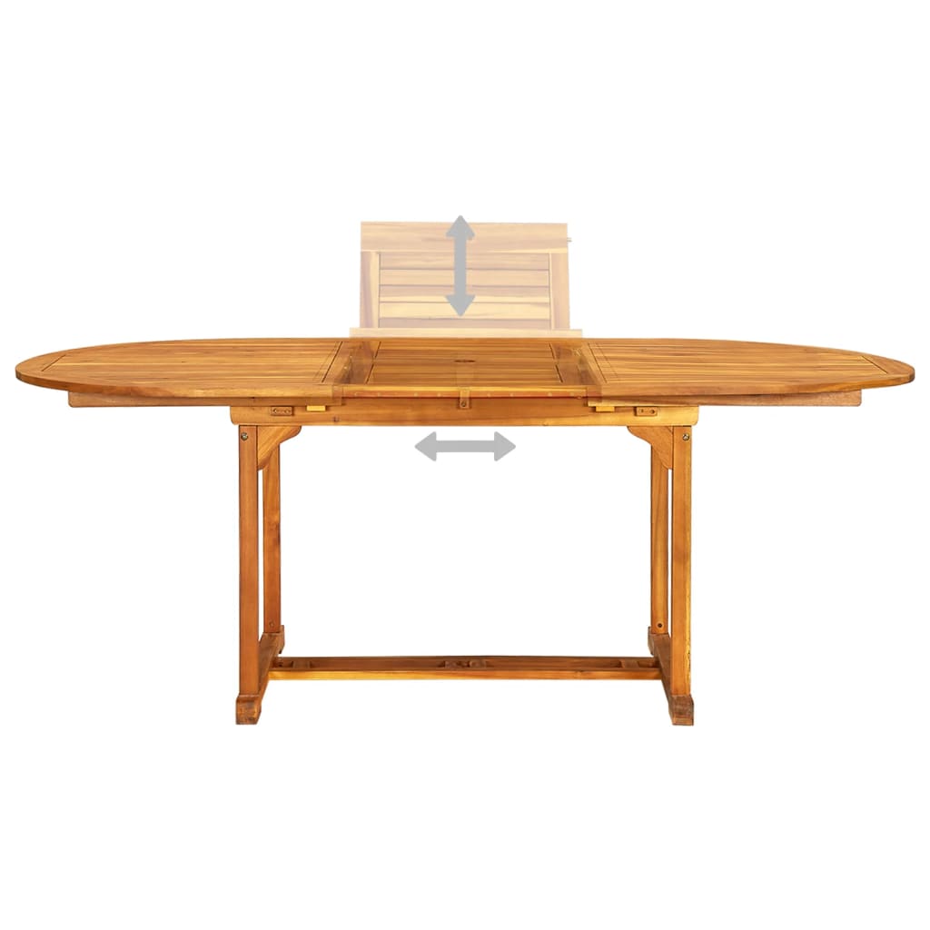 7-Delige Tuinset Massief Acaciahout