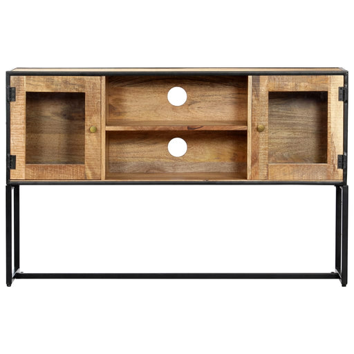 Tv-Meubel 120X30X75 Cm Massief Gerecycled Hout