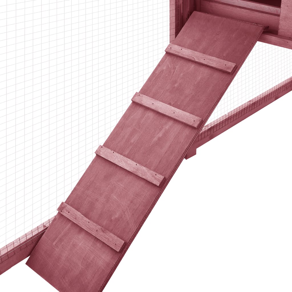 Konijnenhok Voor Buiten Met Ren Massief Vurenhout En Wit