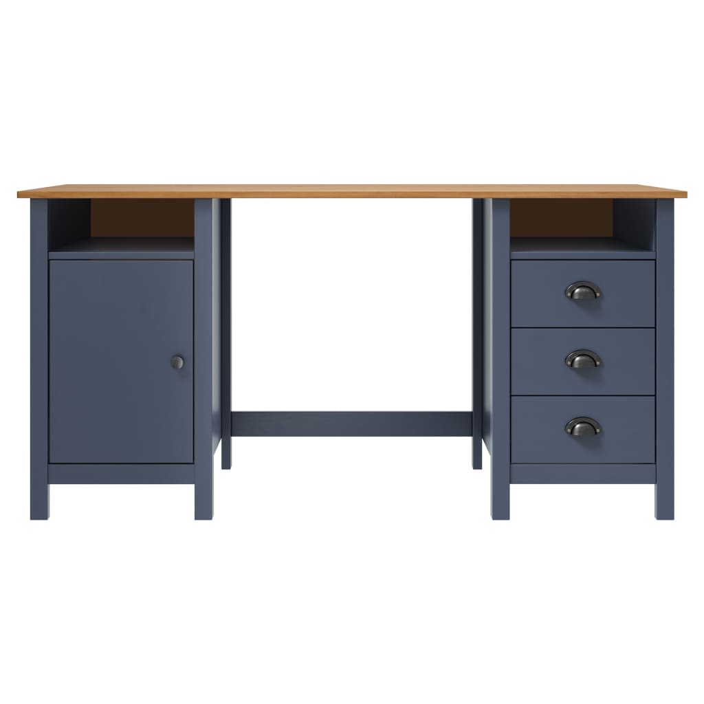 Bureau Hill 150X50X74 Cm Massief Grenenhout