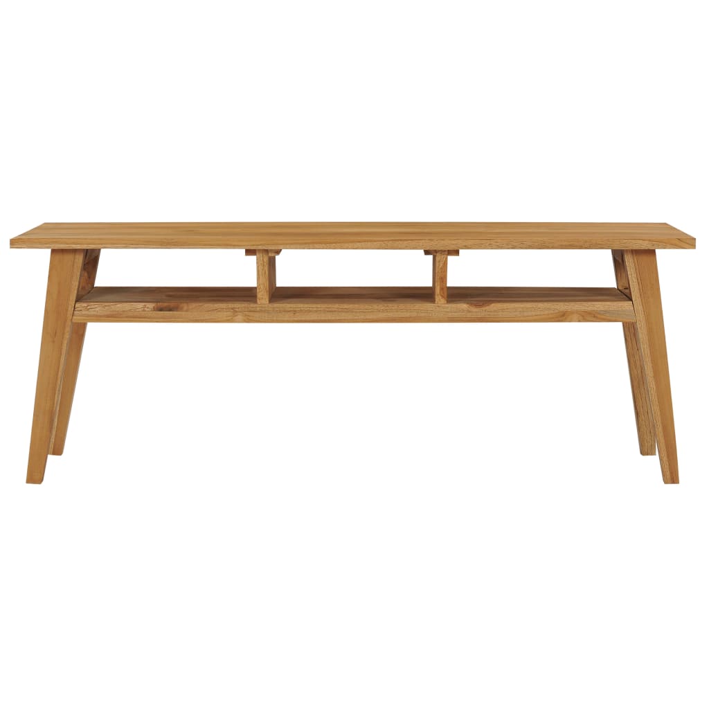 Tv-Meubel 120X35X45 Cm Massief Teakhout