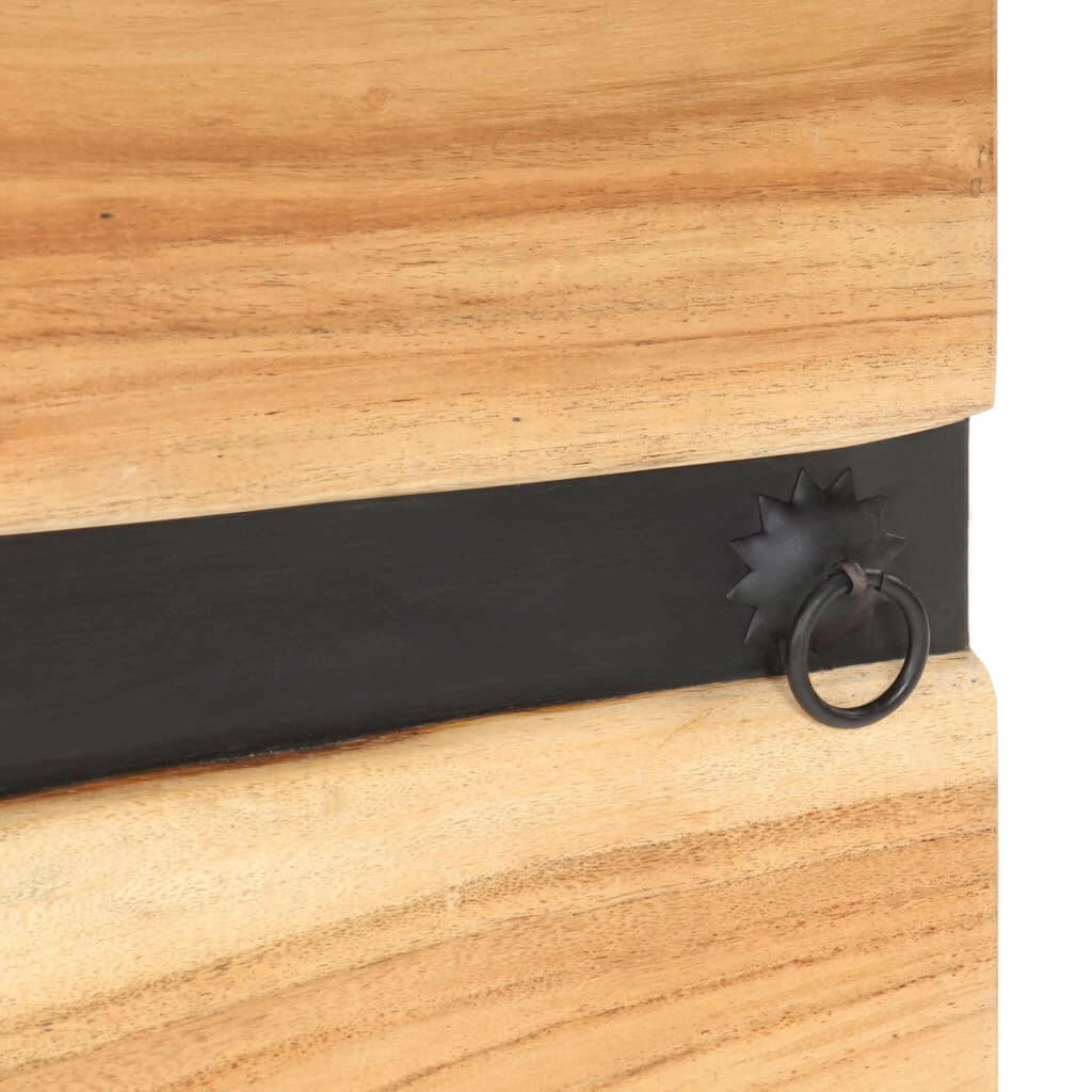 Nachtkastje 40X30X51 Cm Massief Acaciahout